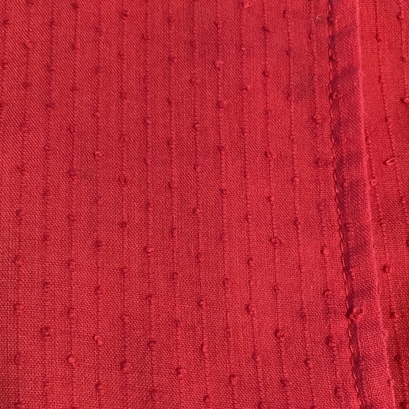 Mister Leonard Bright Red 3 Piece Skirt Set, Size 10 (tag missing). - Picture 7 of 13